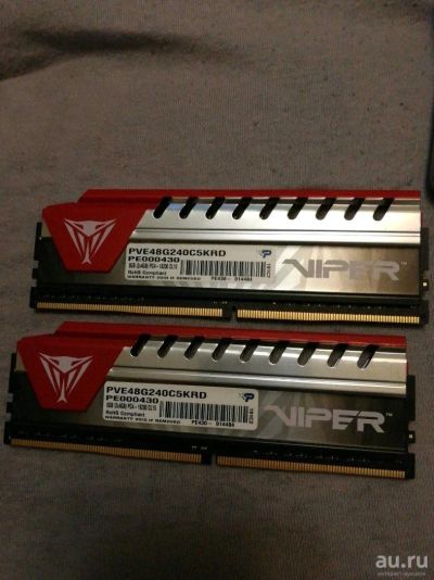 Лот: 13256114. Фото: 1. Оперативка ddr4 4gbPatriot Viper... Оперативная память
