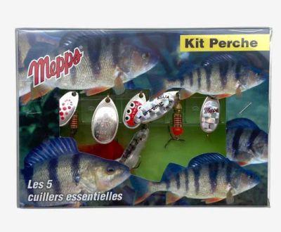 Лот: 22938199. Фото: 1. Набор блесен Mepps Kit Perche... Ящики, сумки, коробки и чехлы