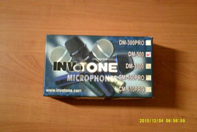 Лот: 10003809. Фото: 1. Микрофон Invotone DM500. Студийные микрофоны, радиомикрофоны и радиосистемы