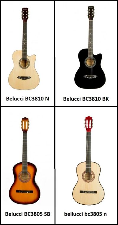 Лот: 15422974. Фото: 1. Гитара новая bellucci bc3805 n. Гитары
