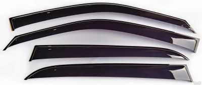 Лот: 14500136. Фото: 1. Honda Logo 5 дв. 1996-2001 Ветровики... Детали тюнинга