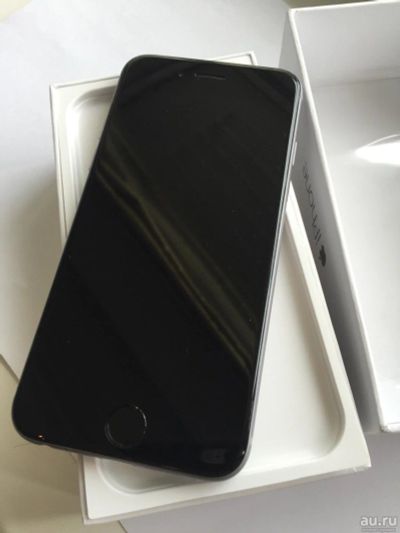 Лот: 9635655. Фото: 1. iPhone 6 64Gb Space Gray одна... Смартфоны