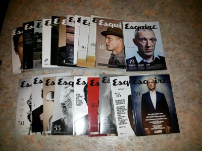 Лот: 5478226. Фото: 1. подборка журналов Esquire за 2008-2010... Другое (журналы, газеты, каталоги)