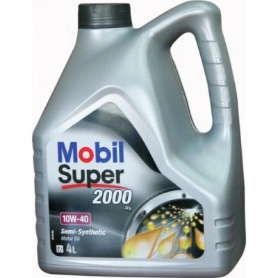 Лот: 8765532. Фото: 1. Mobil Super 2000 X1 10w40 4L. Масла, жидкости