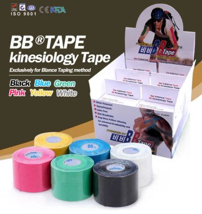 Лот: 2659596. Фото: 1. Кинезиологические тейпы BB Tape. Другое (спортивные товары)