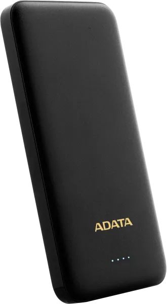 Лот: 22219283. Фото: 1. Аккумулятор ADATA T10000, чёрный. Внешние, портативные аккумуляторы для смартфонов (Power bank)