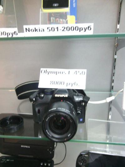 Лот: 5263896. Фото: 1. Olympus E-450 Body. Цифровые зеркальные