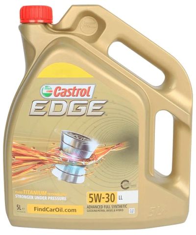 Лот: 19213924. Фото: 1. Castrol EDGE 5W30 LL (5л). Масла, жидкости