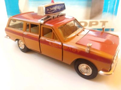 Лот: 20285050. Фото: 1. Волга Газ 24-02 Аэрофлот 1:43... Автомоделизм