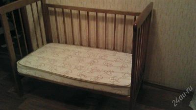 Лот: 2385373. Фото: 1. Кроватка детская. Детские кровати и кроватки
