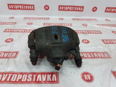Лот: 20899796. Фото: 1. Суппорт тормозной Toyota Corolla... Тормозная система