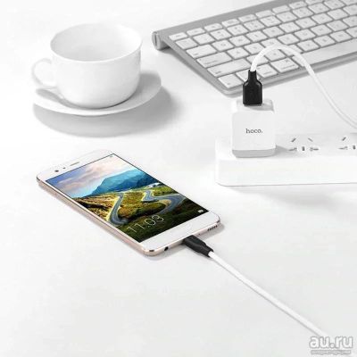 Лот: 13397787. Фото: 1. Дата кабель HOCO X21 2A Micro-USB... Дата-кабели, переходники