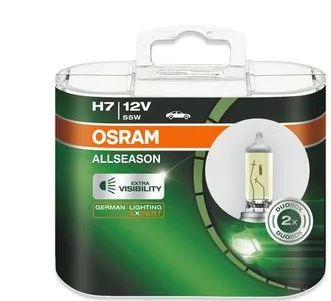 Лот: 4921439. Фото: 1. Комплект Ламп Osram H7 Allseason... Детали тюнинга