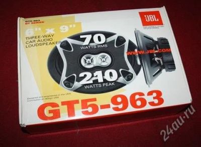 Лот: 1619951. Фото: 1. JBL GT5-963 (акустика 6х9, овалы... Акустика автомобильная
