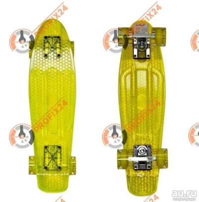 Лот: 13590999. Фото: 1. Скейт BLACK AQUA SK 2206PC Желтый... Красноярск