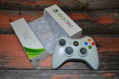 Лот: 12039278. Фото: 1. Беспроводной джойстик Xbox 360... Аксессуары для игровых приставок, консолей, геймпады