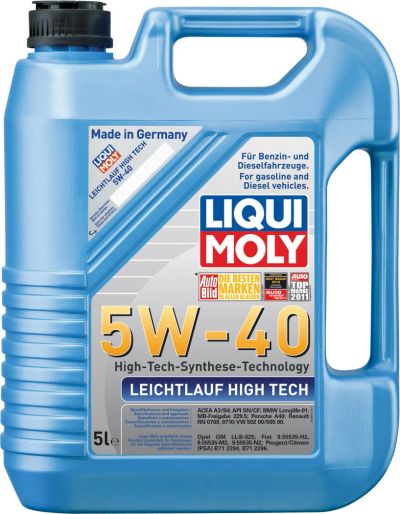 Лот: 7409253. Фото: 1. Масло моторное Liqui Moly Leichtlauf... Масла, жидкости