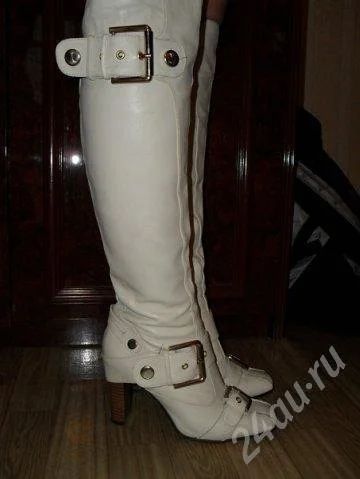 Лот: 396265. Фото: 1. Сапоги натуральная кожа. Сапоги