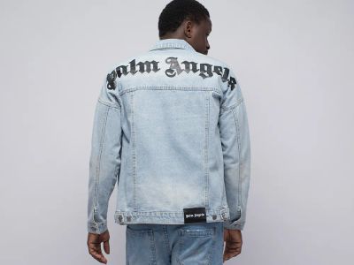 Лот: 20942678. Фото: 1. Куртка джинсовая Palm Angels. Другое (мужская одежда)