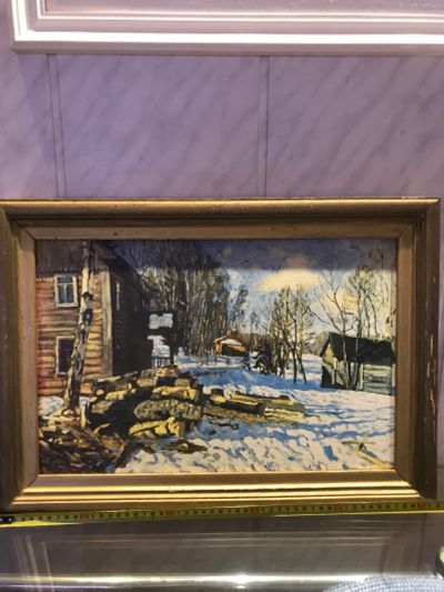 Лот: 20824346. Фото: 1. Картина, репродукция, холст. Произведения