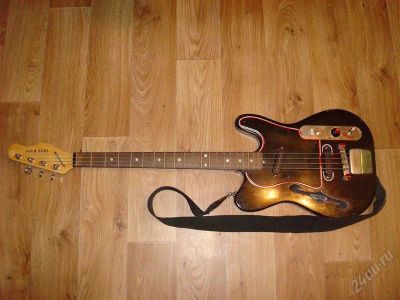 Лот: 1991476. Фото: 1. Jolana Iris Bass (Chechoslowakia... Гитары