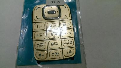 Лот: 6815713. Фото: 1. Клавиатура Nokia 6131 золото... Корпуса, клавиатуры, кнопки
