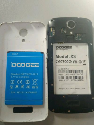 Лот: 11199157. Фото: 1. Doogee X3 в разбор (317). Кнопочные мобильные телефоны