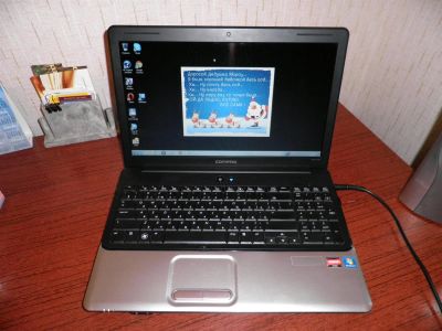 Лот: 3286245. Фото: 1. Ноутбук HP Compaq CQ61-418ER РАБОЧий... Ноутбуки