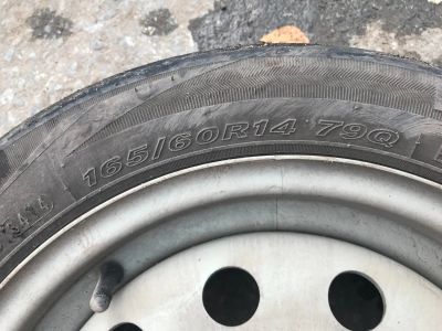 Лот: 11897043. Фото: 1. Nexen 165/60/14 на штамповках. Шины