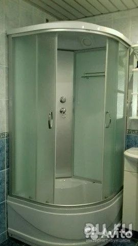 Лот: 8057314. Фото: 1. Душевая кабина 100х100 высокий... Душевые кабины