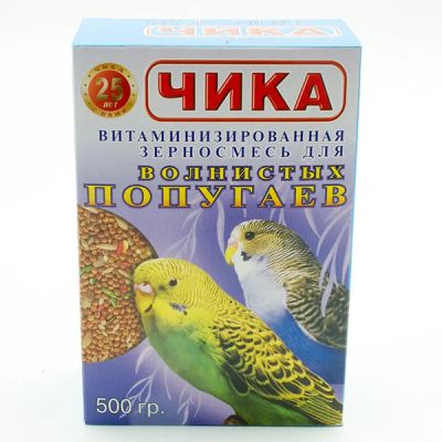 Лот: 17350224. Фото: 1. ЧИКА для волнистых попугаев Б... Корма