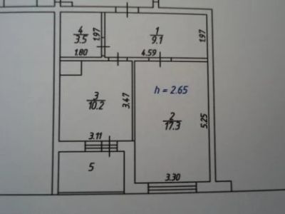 Лот: 7074186. Фото: 1. Продам однокомнатную квартиру... Квартиры, студии