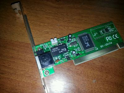 Лот: 6251071. Фото: 1. Сетевая карта 100mbt/s Acorp. Сетевые карты