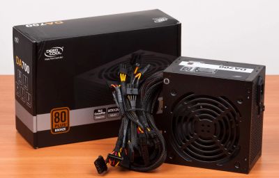 Лот: 17522215. Фото: 1. Блок питания Deepcool DA700 700Вт... Корпуса, блоки питания