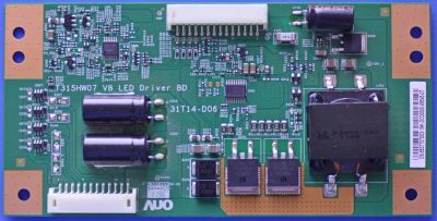 Лот: 17017138. Фото: 1. led driver, t315hw07 v.8, 31T14-D06... Запчасти для телевизоров, видеотехники, аудиотехники
