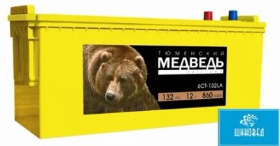 Лот: 6521902. Фото: 1. Аккумулятор Тюменский Медведь... Аккумуляторы