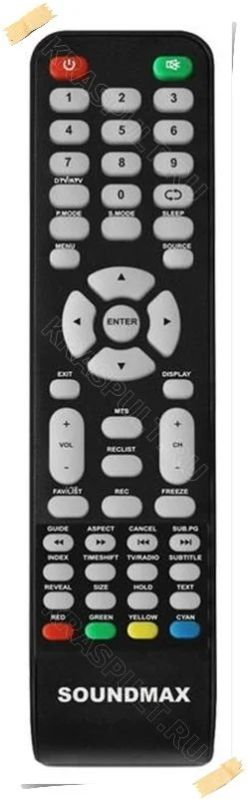 Лот: 15907455. Фото: 1. Пульт SOUNDMAX SM-LED19M01, SM-LED24M01... Пульты ДУ