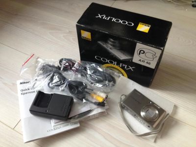 Лот: 6842365. Фото: 1. Nikon Coolpix S600 (отличное состояние... Цифровые компактные