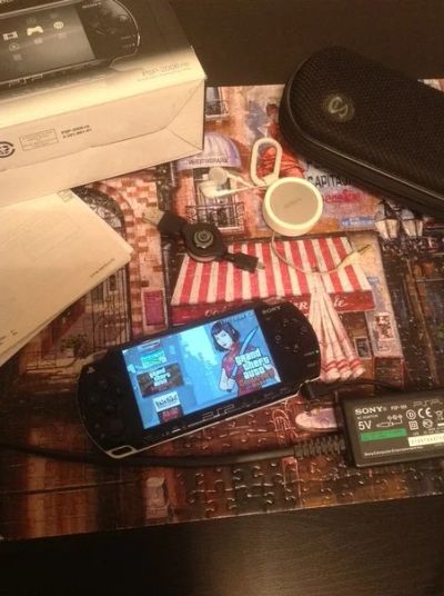 Лот: 3591705. Фото: 1. PSP Slim 2008 прошитая 8 Gb... Игровые приставки, консоли