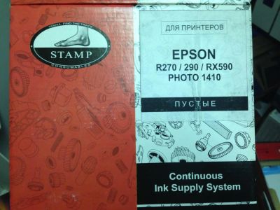 Лот: 7515191. Фото: 1. СНПЧ Epson R270/290/RX590. Картриджи, расходные материалы