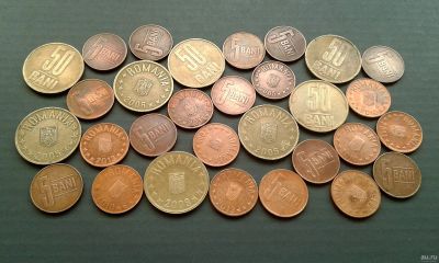 Лот: 14480688. Фото: 1. Румыния. 30 монет - одним лотoм... Наборы монет