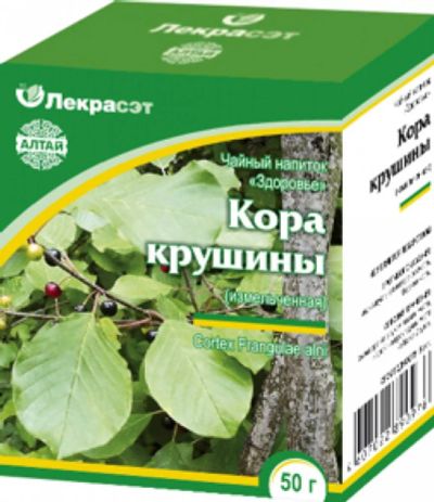 Лот: 7004119. Фото: 1. Крушины кора, 50г. Антисептики, защитные средства, медицинские маски