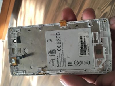 Лот: 12006422. Фото: 1. Lenovo a2010-a дисплейный модуль. Дисплеи, дисплейные модули, тачскрины