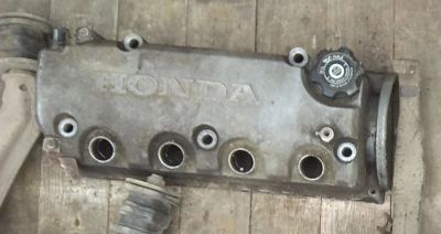 Лот: 11506893. Фото: 1. Клапанная крышка Honda D15B (трамблерный... Двигатель и элементы двигателя