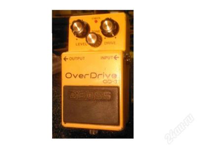 Лот: 161369. Фото: 1. OverDrive OD-3 BOSS. Гитарные эффекты и комбоусилители