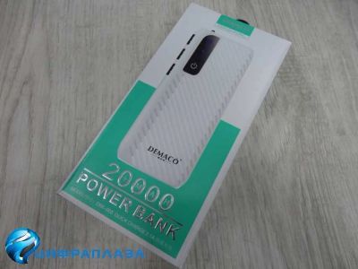 Лот: 16169356. Фото: 1. Внешний аккумулятор 20000 mAh... Внешние, портативные аккумуляторы для смартфонов (Power bank)