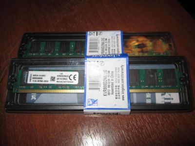 Лот: 8854774. Фото: 1. Kingston DDR-2 2GB 800МГц для... Оперативная память