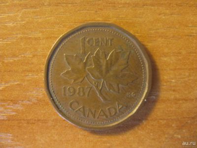 Лот: 9589717. Фото: 1. Канада 1 цент 1987 года. Америка