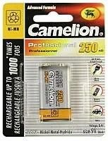 Лот: 884198. Фото: 1. аккумулятор !!v9 camelion 9v-250mah... Батарейки, аккумуляторы, элементы питания