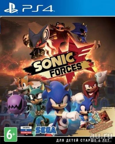 Лот: 8216035. Фото: 1. Sonic Forces . Лицензионный диск... Игры для консолей